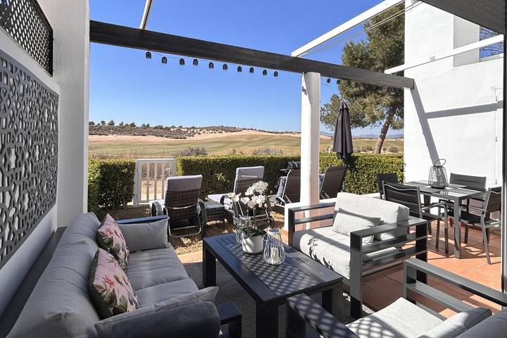 Apartamento vacacional entero, Apartamento de vacaciones para 4 personas con terraza in Alhama de Murcia, Interior de Murcia