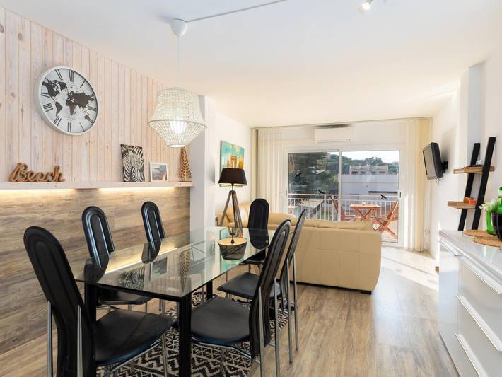 Geheel vakantieappartement, Vakantieappartement voor 6 personen met balkon in Platja d'Aro, Costa Brava
