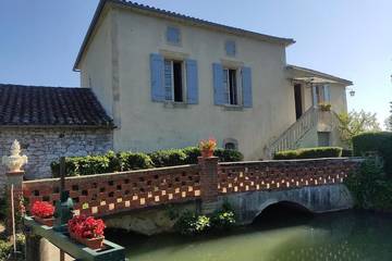 Gîte pour 4 personnes, avec jardin à Saint-Martin-le-Redon