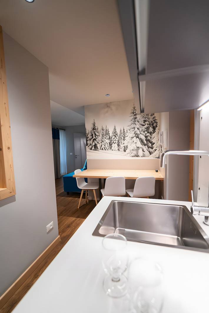 Entire apartment, Vecchio Scarpone Apartment with Mountain View, Shared Terrace, and Wi-Fi in San Sebastiano (Folgaria), Folgaria