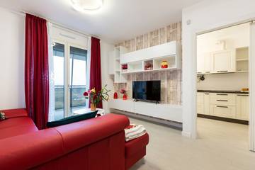 Ferienwohnung für 2 Personen, mit Balkon/Terrasse in Mailand