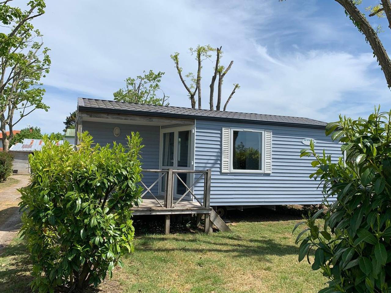 Mobil-home cosy avec terrasse pour 4 pers. in Arvert, Côte de Beauté