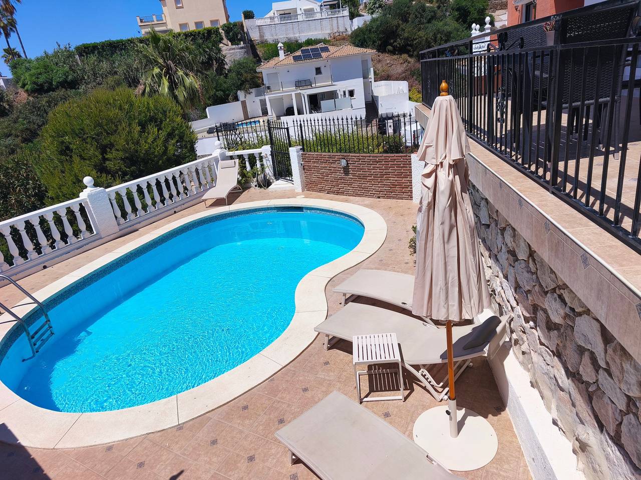 Villa for 9 personer med balkong in La Cala de Mijas, Mijas