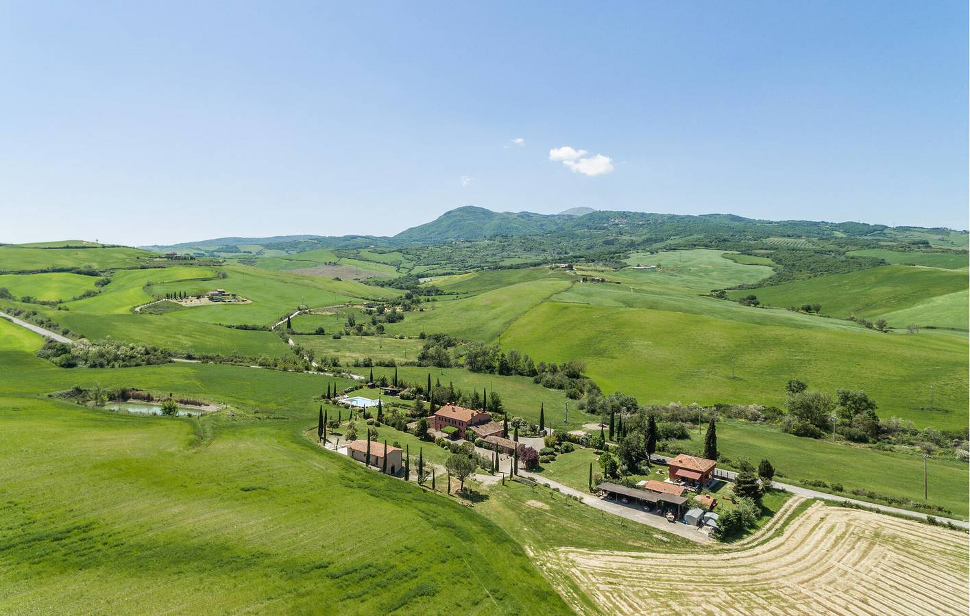 Ruhige Wohnung mit Pool und Garten, nahe Torrente Vellora in Castiglione d'Orcia und Umgebung, Orciatal