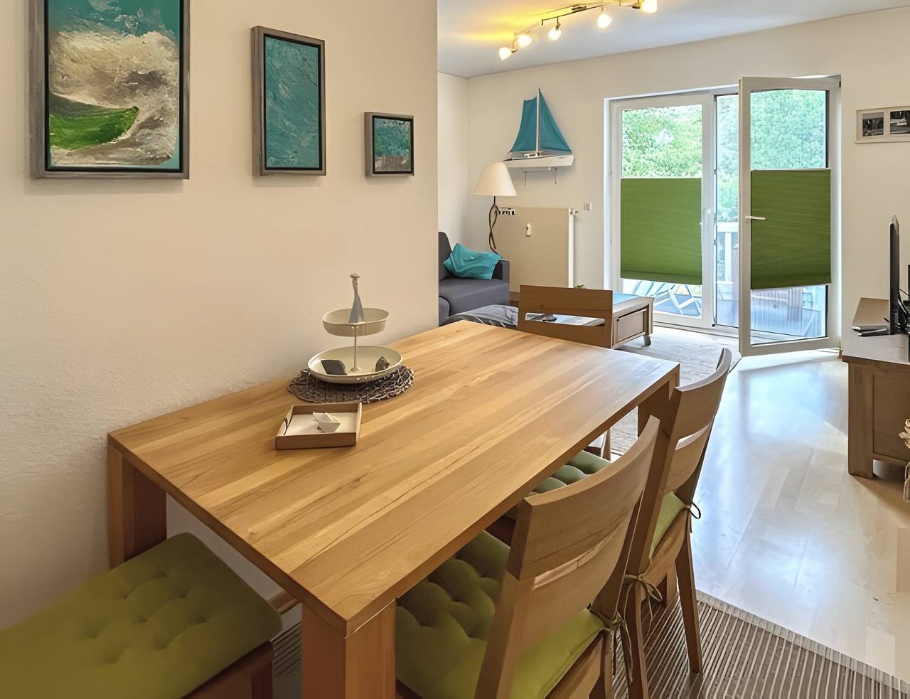 Apartamento entero, Apartamento 'Fewo Albrecht' con balcón in Ostseebad Nienhagen, Nienhagen
