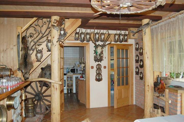 Domek letniskowy dla 7 osób, z Balkon i Taras oraz Ogród i Widok w Pojezierze Iławskie
