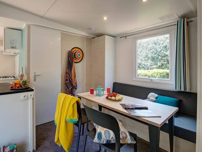 Mobil home pour 6 personnes, avec bassin pour enfant et sauna à Saumur - 3