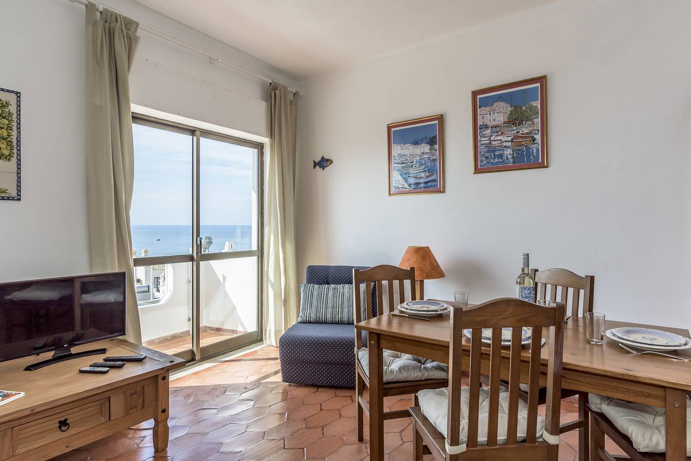 Ganze Wohnung, Ferienwohnung für 4 Personen mit Balkon in Praia da Luz, Faro Distrikt