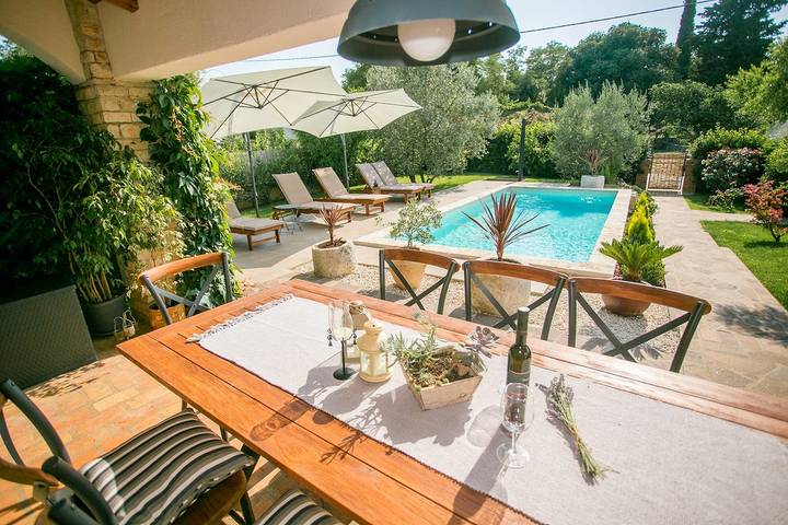 Villa für 6 Personen, mit Pool und Garten in Tar-Vabriga - 3