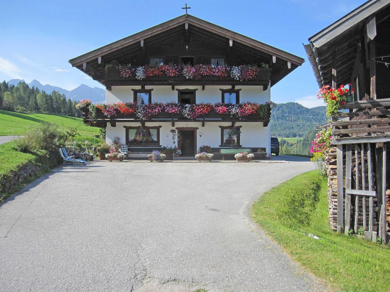 Ganze Ferienwohnung, Bauernhaus Enterhof - Ferienwohnung Enterhof in Steinberg am Rofan, Kaisergebirge