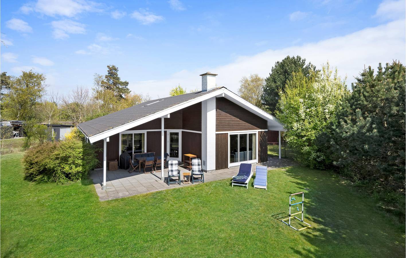 Ferienhaus für 6 Personen mit Terrasse in Bredfjed, Rødby