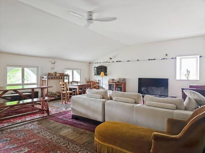 Chambre d’hôte pour 3 personnes, avec piscine et sauna ainsi que jardin et vue à Andancette - 4