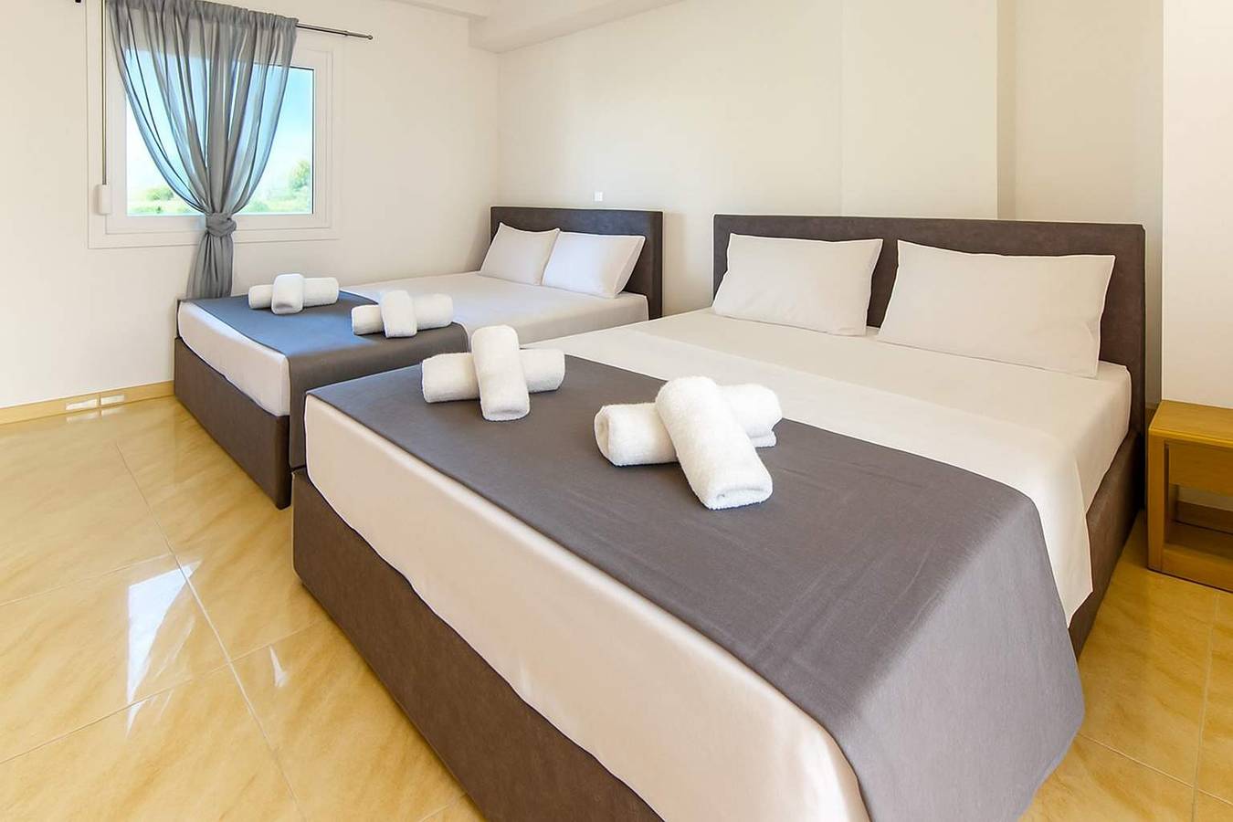 Ganze Wohnung, Ferienwohnung für 4 Personen mit Garten in Paralia Vrasna, Thessaloniki und Umgebung