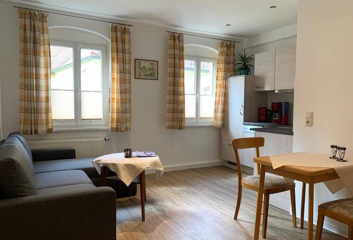 Ferienwohnung für 3 Personen, mit Ausblick in Festung Königstein