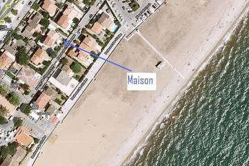 Gîte pour 8 personnes, avec balcon et jardin, animaux acceptés dans Plage de l'Ayguade