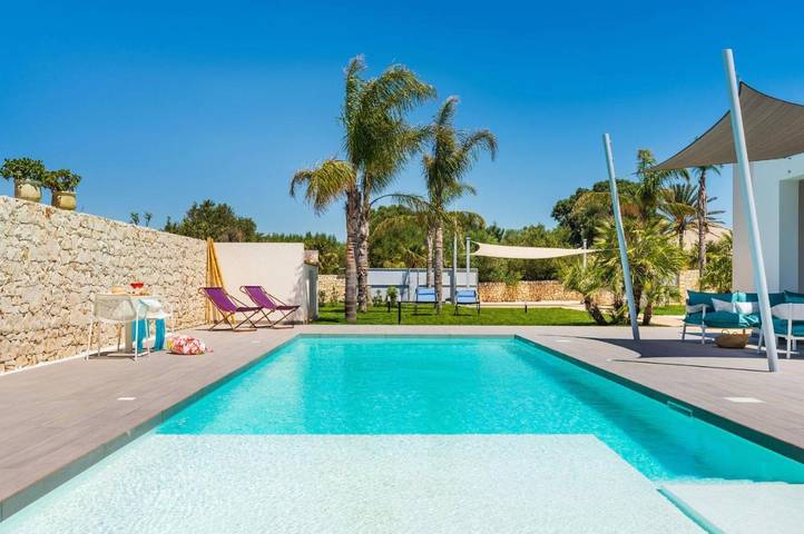Villa Nica in Reitani, Noto e dintorni