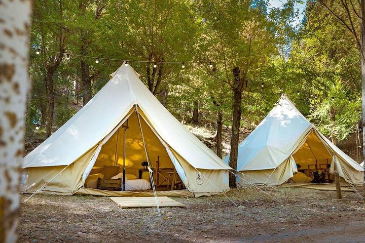 Tienda para 2 personas, con Piscina en Cazorla