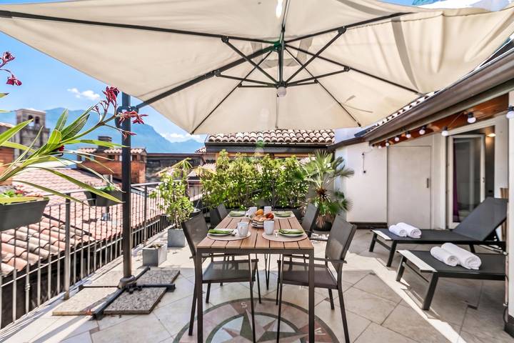 Loft per 4 persone, con Terrazza a Riva del Garda