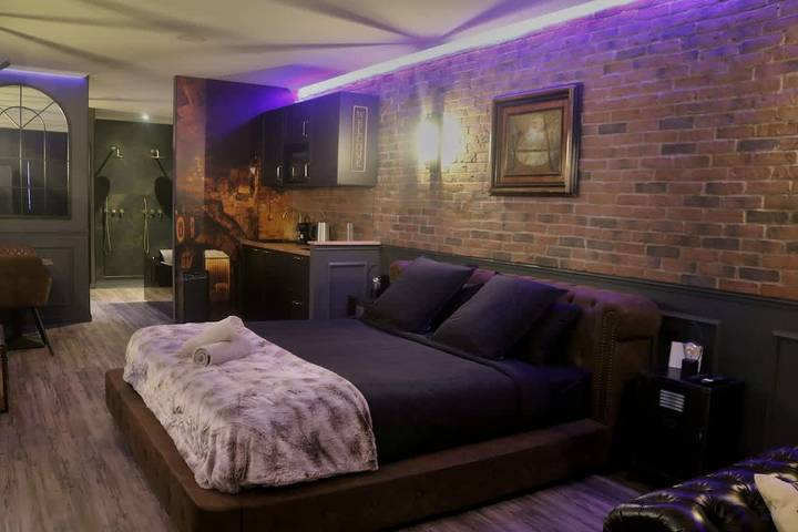 Studio für 2 Personen, mit Whirlpool und Sauna