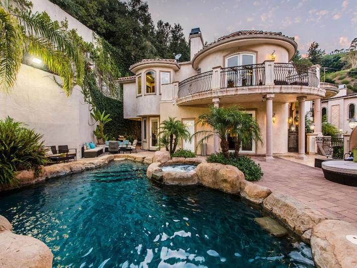 Villa voor 14 personen, met balkon en sauna in Los Angeles