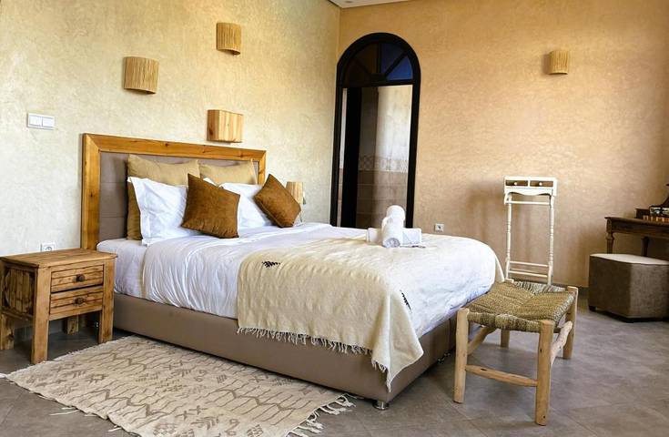 Maison d’hôte pour 2 personnes, avec jardin et vue ainsi que terrasse et piscine dans Sidi Kaouki - 2