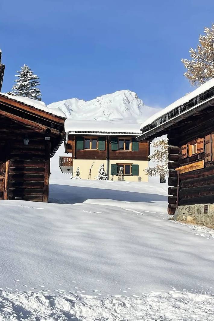 Hütte für 5 Personen, mit Balkon und Terrasse sowie Garten in Arosa - 4