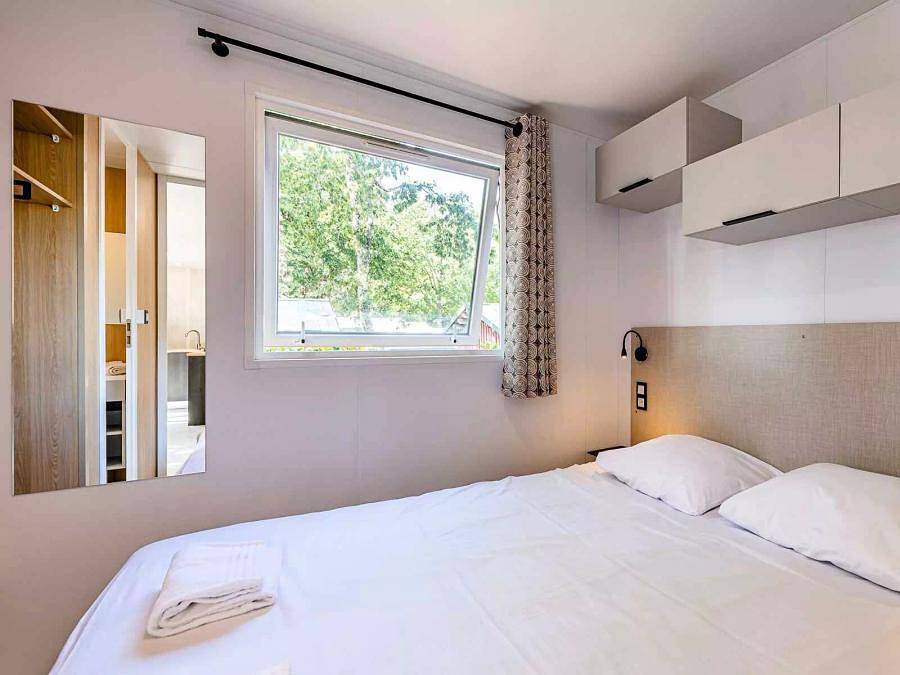 Yelloh! Village Domaine Berrua - Mobilheim 6 personen - Cottage Ilbarritz 4 Zimmer 6 Personen Klimatisiert + Tv in Bidart, Bayonne und Umgebung