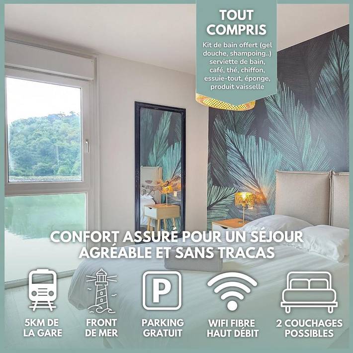 Appartement de vacances pour 4 personnes, avec vue