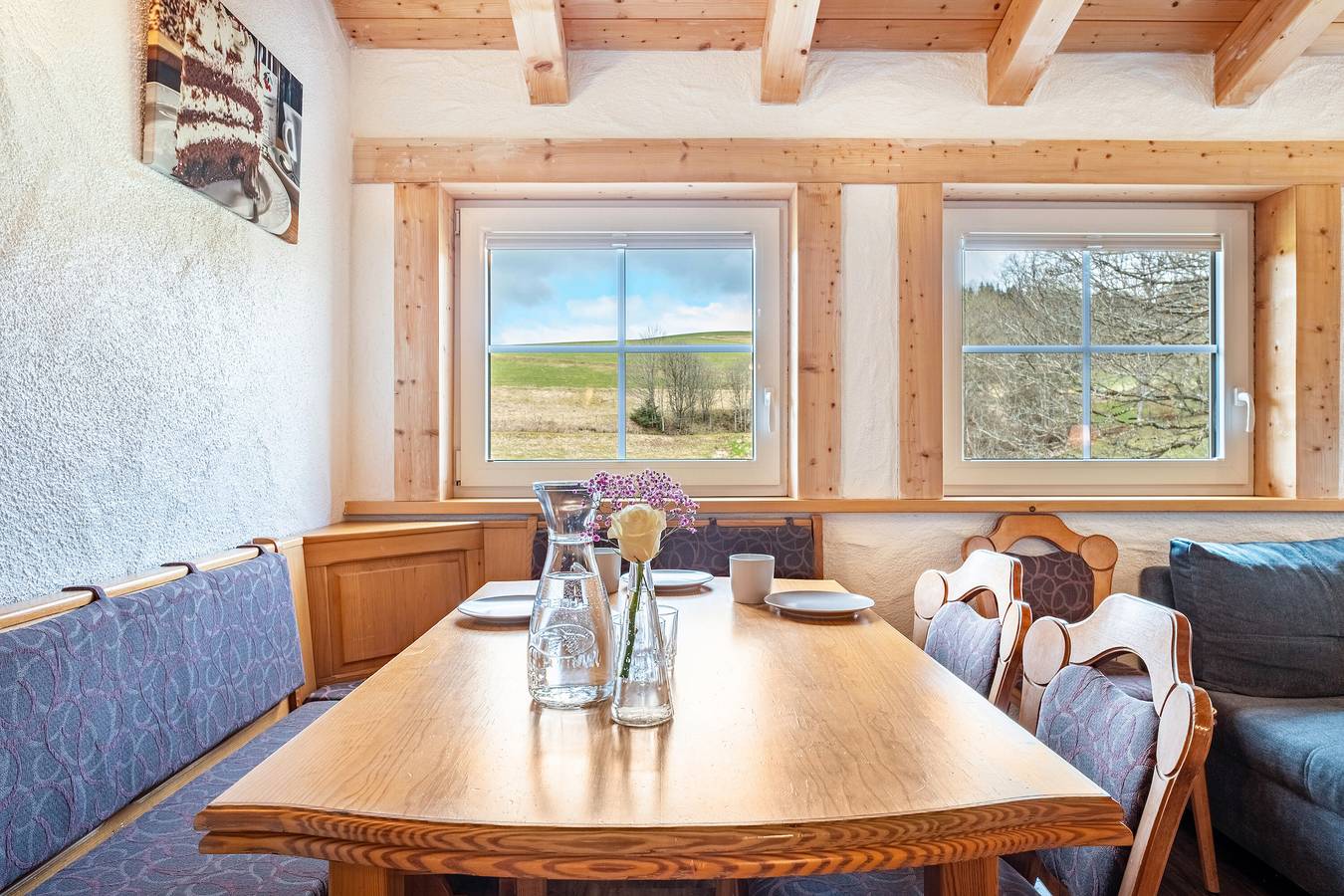 Ganze Wohnung, Ferienwohnung 'Wohnung Talblick' mit Balkon und Wlan in Vöhrenbach, Mittlerer Schwarzwald