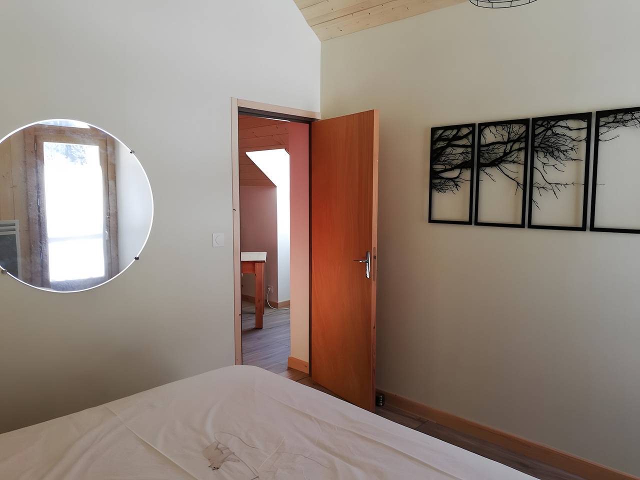 Bed and Breakfast 'Chambres D'hôtes La Givrine Clarée' with Mountain View, Private Terrace and Wi-Fi in Val-des-Prés, Briançon region