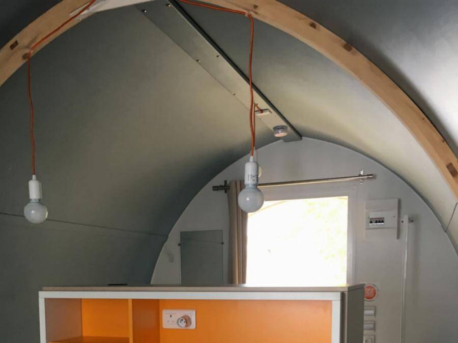 Camping l'Atlantique - Bungalowzelt 2 personen - Coco Sweet (Ohne Sanitäranlagen) in Angles, Vendée