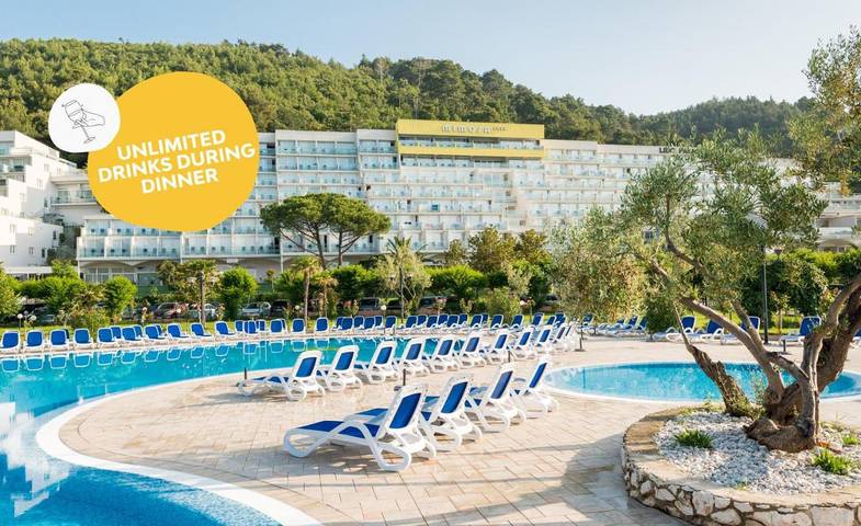 Hôtel pour 2 personnes, avec Terrasse et Jardin ainsi que Piscine et Sauna