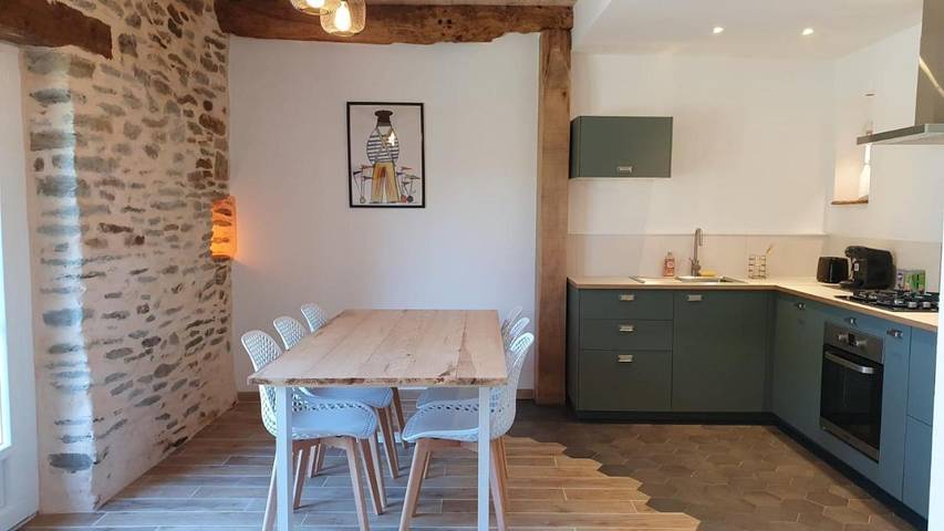 Location de vacances pour 6 personnes, avec jardin et vue à Gouézec - 2