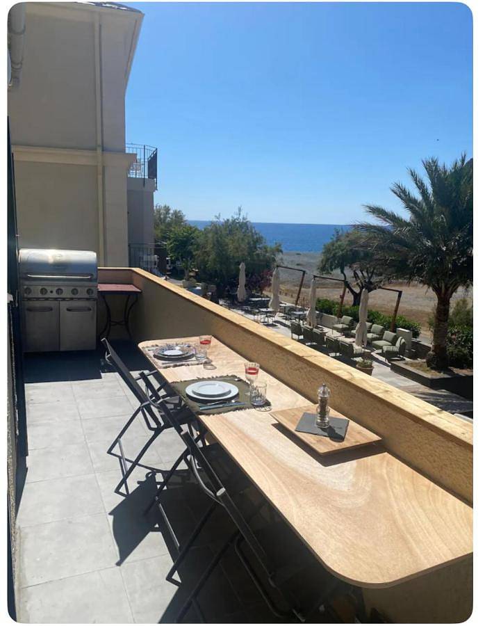 Maison de vacances pour 8 personnes, avec Balcon ainsi que Terrasse et Vue