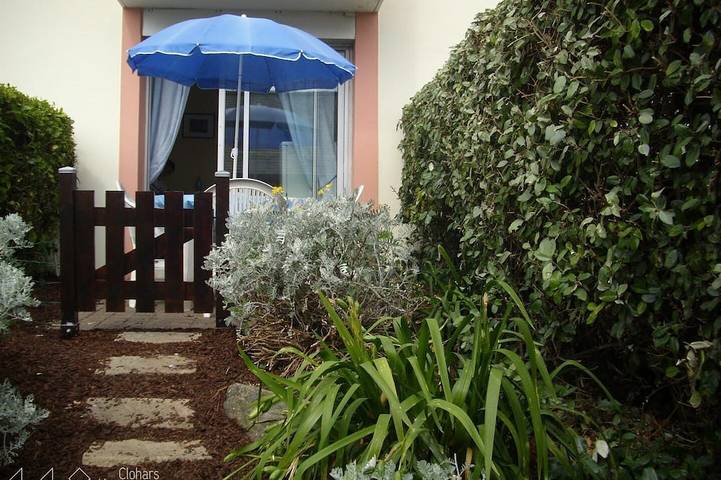Appartement de vacances pour 3 personnes, avec jardin