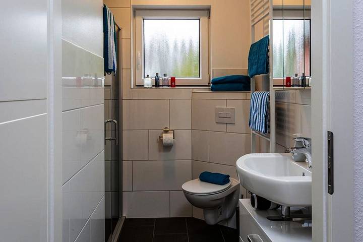 Ferienhaus für 3 Personen, mit Terrasse und Garten sowie Ausblick in Leer - 4