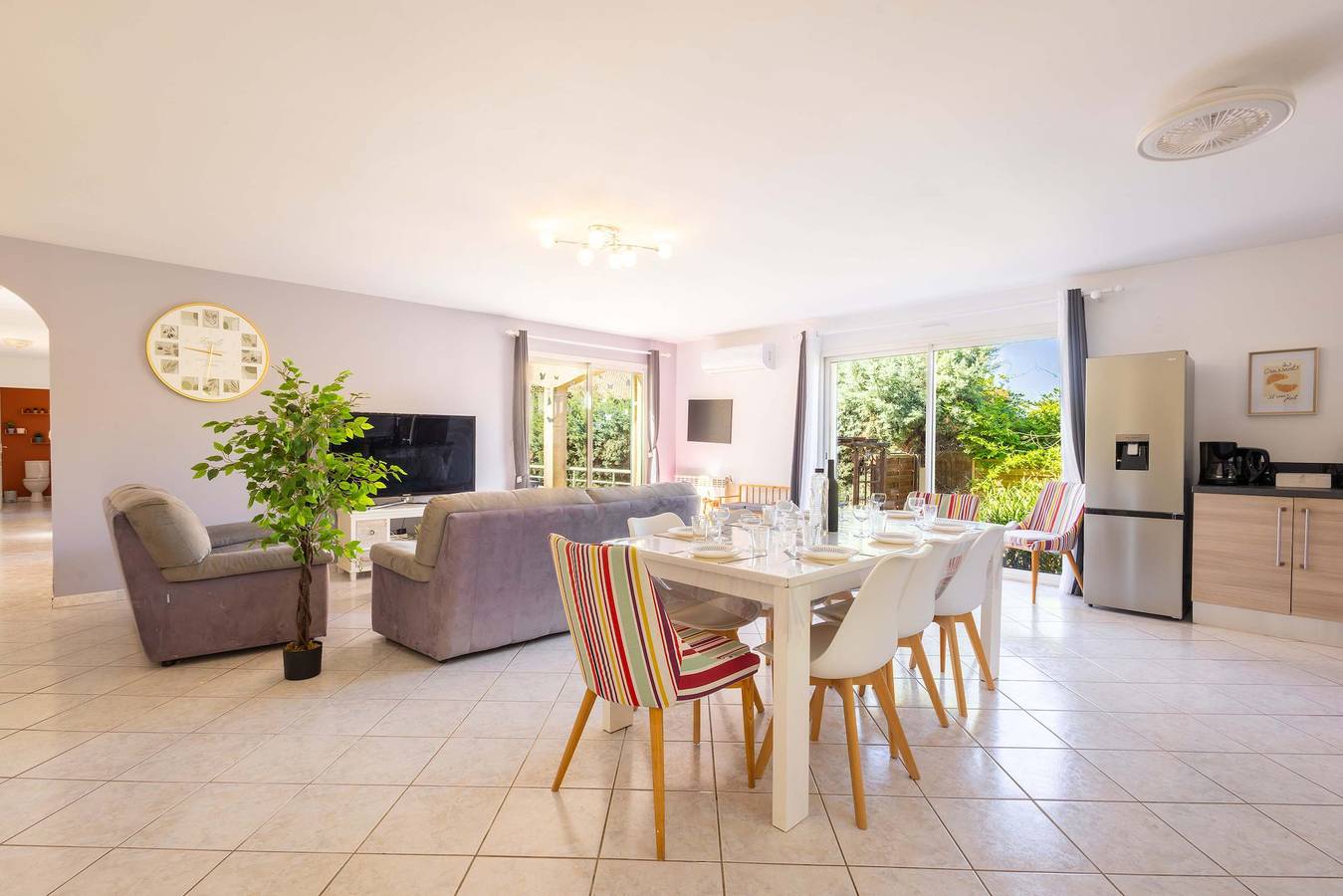 Villa pour 8 personnes avec jardin in Portiragnes, Côte d'Améthyste