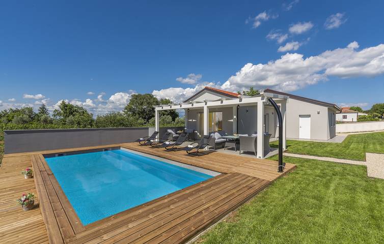 Villa pour 5 personnes, avec piscine et terrasse à Barban - 3