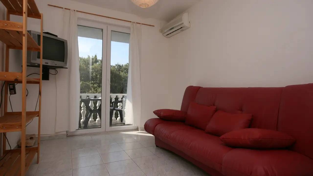 Appartement de vacances entier, Ferienwohnung für 3 Personen (28 m²) in Mandre in Mandre, Pag