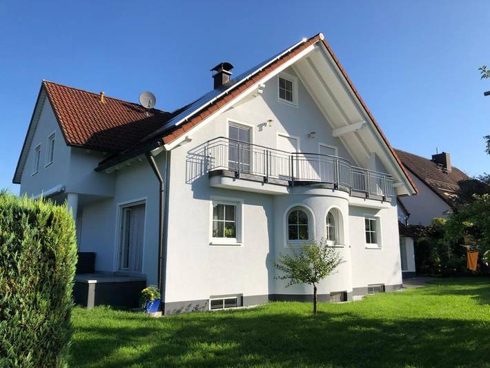 Ferienwohnung für 6 Personen, mit Balkon und Ausblick in Weidenberg