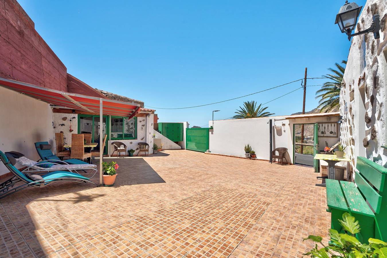 Casa de vacaciones "Rosa del Negro" con vistas al mar, terraza y Wi-Fi in Alojera, Vallehermoso