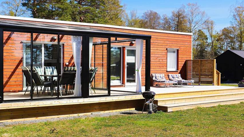 Ferienhaus für 6 Personen, mit Balkon in Mittelschweden