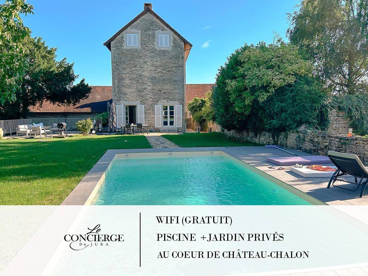 Demeure vigneronne rare in Château-Chalon, Jura Francais