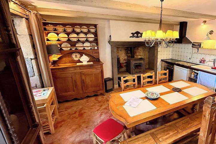 Gîte pour 6 personnes, avec Jardin