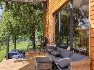 Bauernhof für 6 Personen, mit Sauna und Balkon/Terrasse, mit Haustier in Sächsische Schweiz