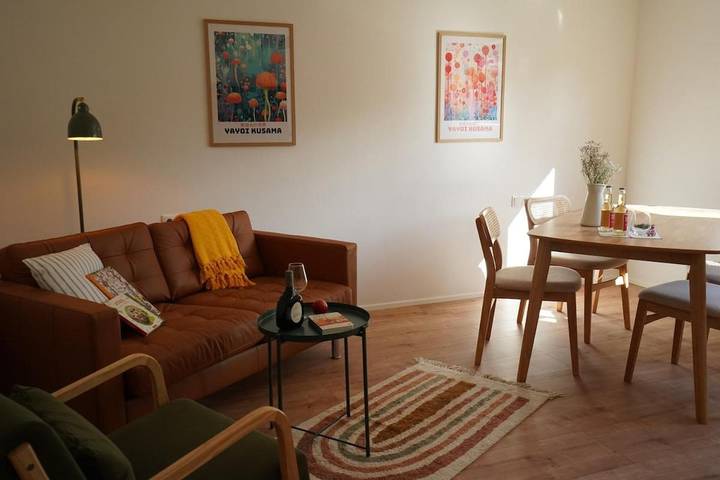 Ferienwohnung für 4 Personen, mit Terrasse und Garten