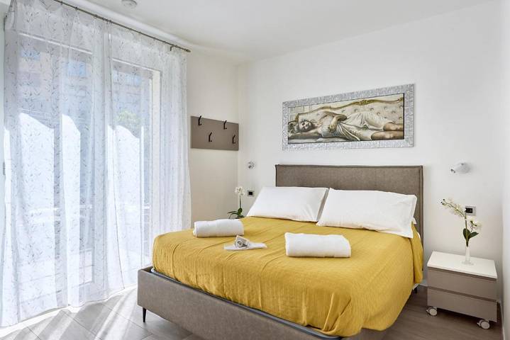 Appartement de vacances pour 4 personnes, avec vue ainsi que terrasse et vue sur le lac