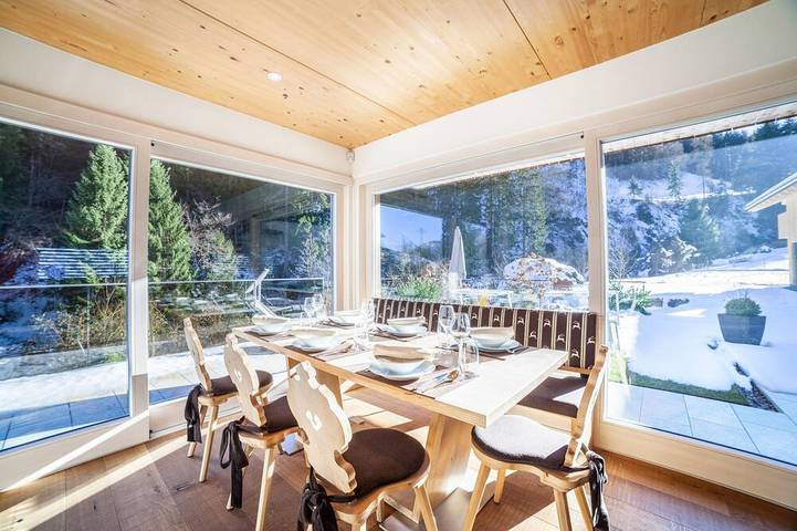 Chalet für 8 Personen, mit Sauna und Garten sowie Balkon, mit Haustier - 1