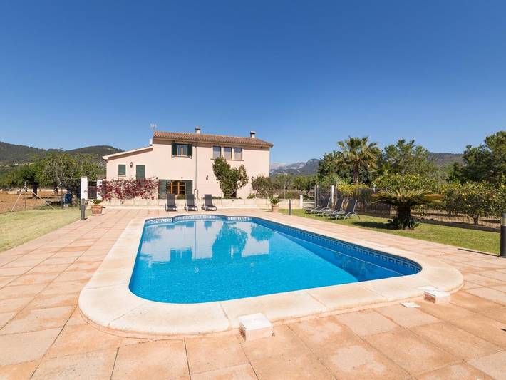 Casa rural para 6 personas, con piscina y jardín, Familias con niños en Binisalem - 3