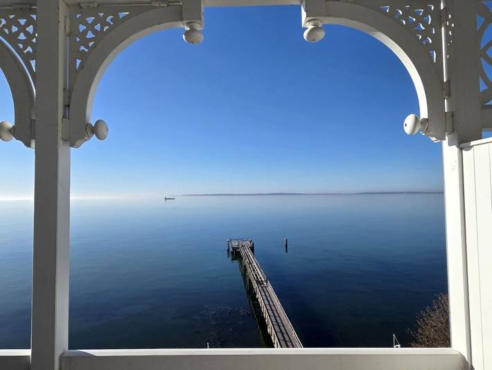 Apartament wakacyjny dla 2 osób, z Balkon i Widok na jezioro w Sassnitz